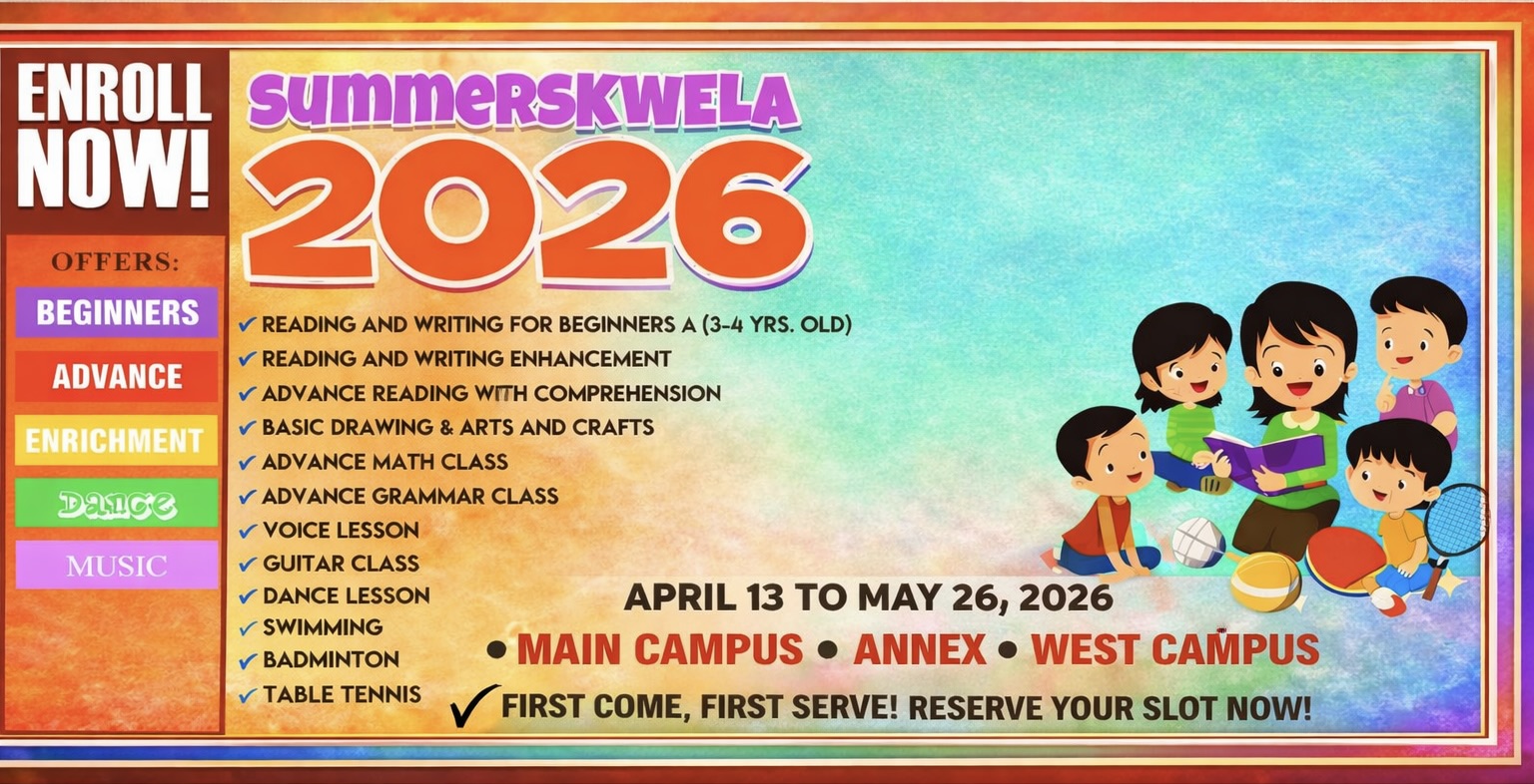 SummerSkwela 2026 – Enroll Now!